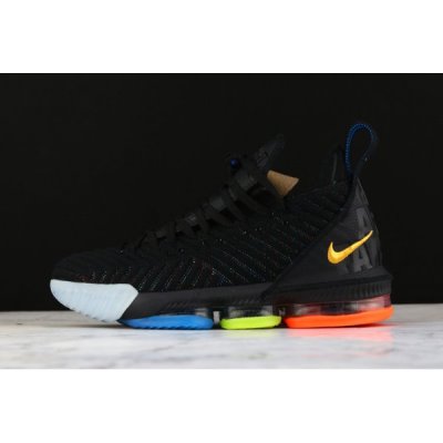 Nike Erkek Lebron 16 Siyah / Renkli Basketbol Ayakkabısı Türkiye - 0N60B682